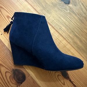 Charming Charlie’s Navy Heeled Boots